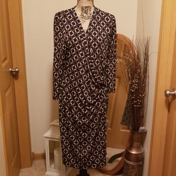 Evan Picone Dresses & Skirts - Evan Picone Black Label wrap dress